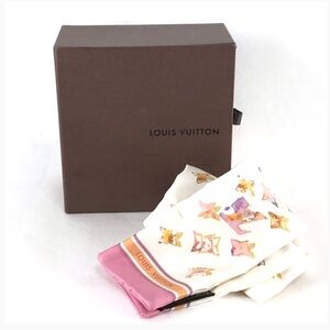 Authentic Louis Vuitton Watercolor Aquarelle Bandeau Scarf/Twilly